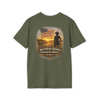 Southern Raised American Made Woman Repeat T-Shirt